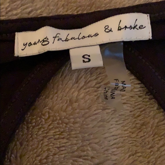 Young Fabulous & Broke Hara Dress NWOT Black ombré - Picture 5 of 9